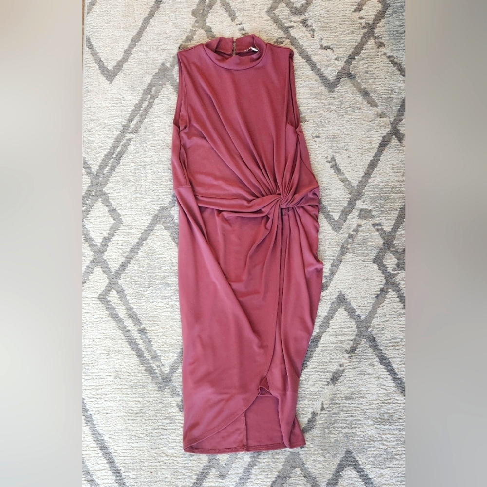 Pink cocktail dress